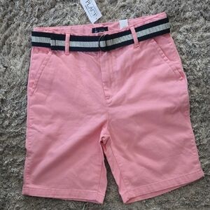 The Children's Place Pink Bermuda Shorts with Belt